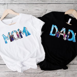 Disney Frozen Shirt, Elsa and Anna Family Shirt, Princess Birthday Shirt, Mom Dad Magical Castle Tee, Princess Family Tee ,Disneyland Shirt