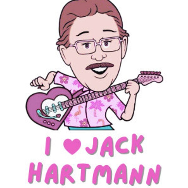 I Love Jack Hartmann Pink PNG