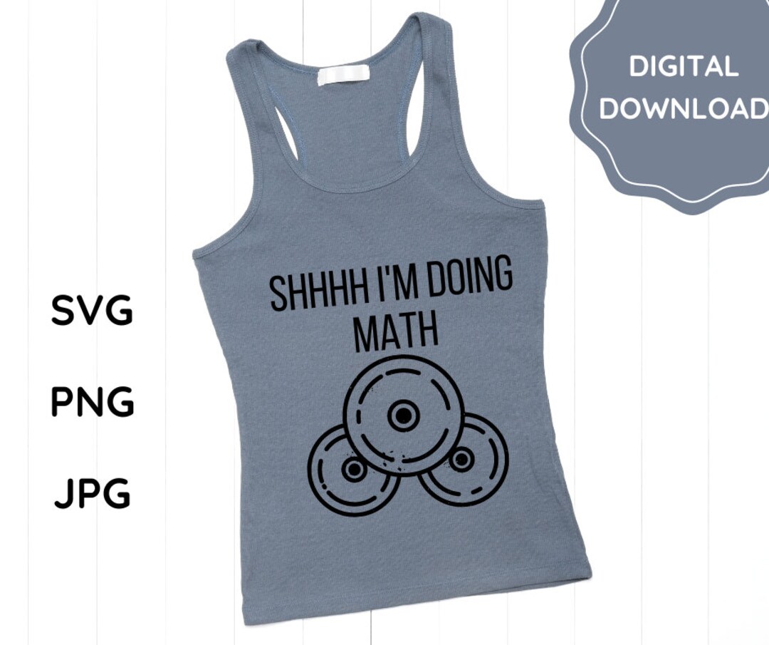 Shh I'm Doing Math Digital File, PNG File , SVG Instant Download - Etsy
