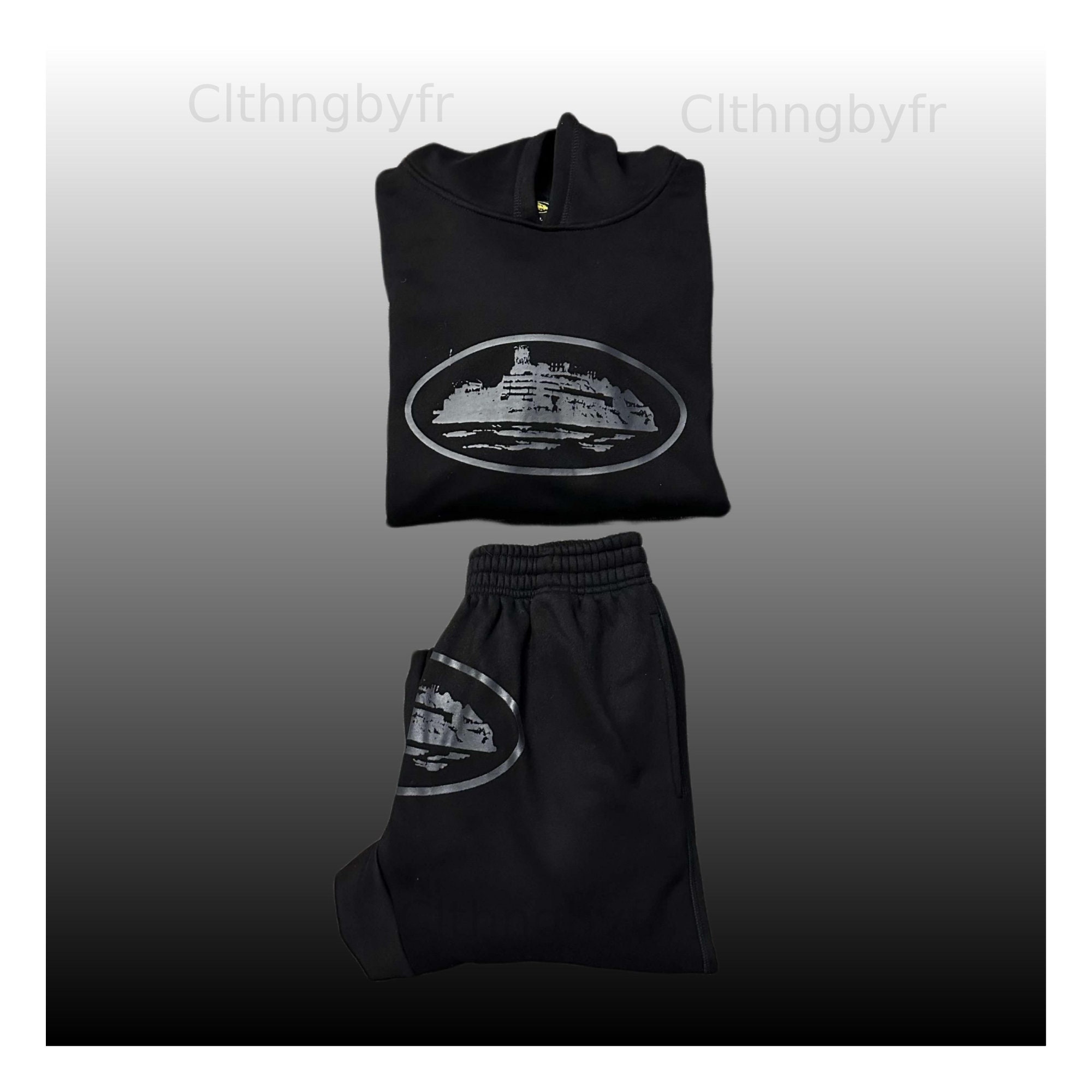 Corteiz Tracksuit セットアップ - Black Corteiz Tracksuit Unisex Handmade Fashionable Cozy Comfortable