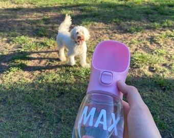 Personalised Leakproof Pet Water Bottle