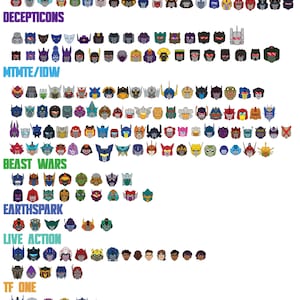 Transformers Helm Keychains