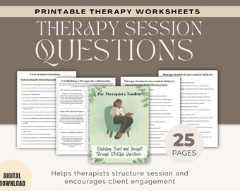 Therapy Questions Sheet Cheats, Conversation Starter for Counseling Session, Social Worker and Psychologist Resources, DBT Mental Health,