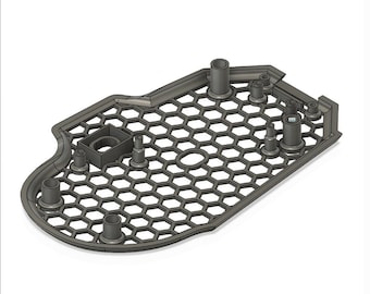 STL File: Logitech G502 Lightspeed - Honeycomb Base (-20g)