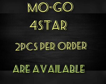 MO-GO 4 étoiles 2 pièces par commande sont disponibles