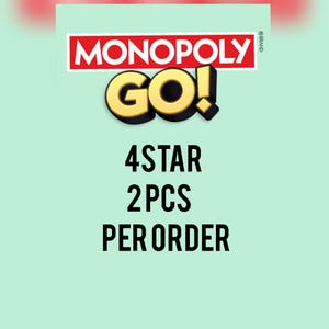 MO-GO 4 estrellas 2 piezas por pedido