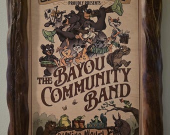 Tiana's Bayou Adventure General Store - Community Band Sign