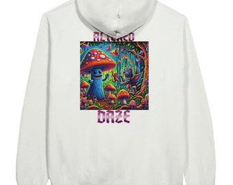 Altered Daze Mushroom Classic Unisex Pullover Hoodie