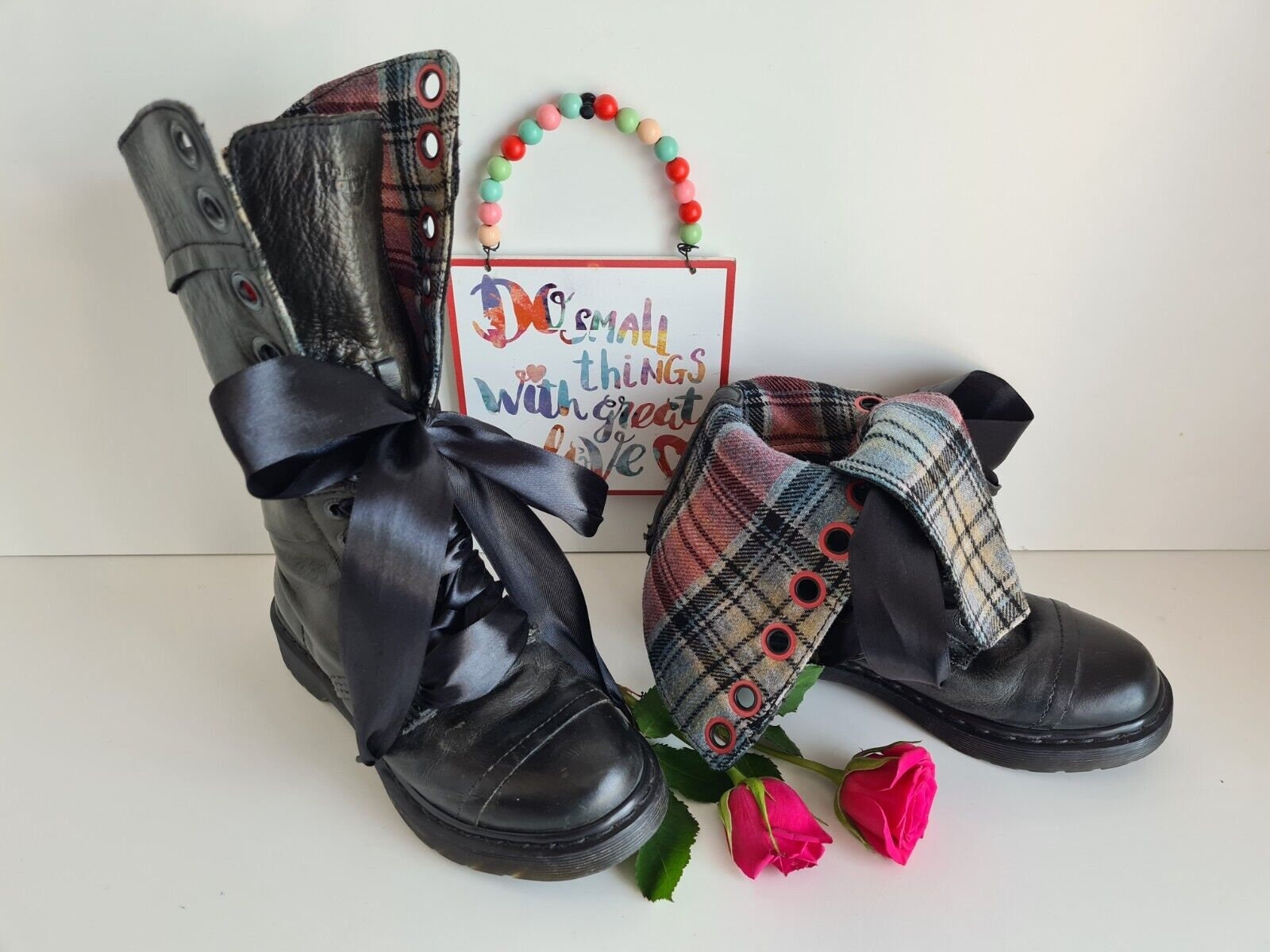 Dr martens aimilita tartan discount