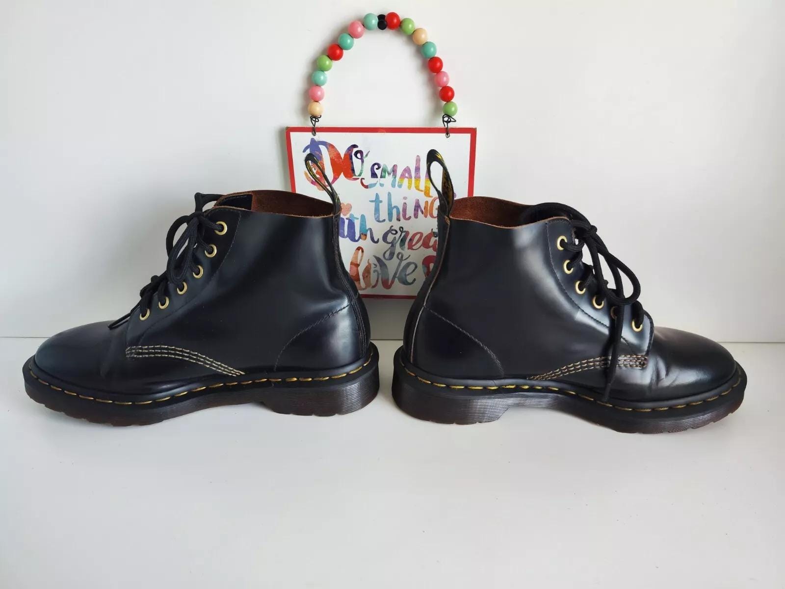 Dr Martens Arc 101 Archive 6 Eye Black Boots UK 5 EU 38 US 7