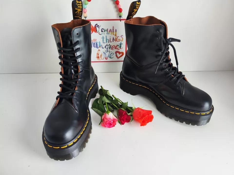 Dr. Martens Jadon Decon Platform Combat Boots 8 WMNS) Dr. Martens Jadon Decon Smooth Platform Leather Boot  main image 4