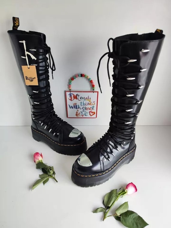 Dr. Martens 1B60 LTT Max ブラック ロングブーツ UK3 DR. MARTENS 1B60 MAX LTT Knee High Platform Boot MSRP$350