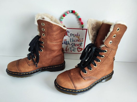 New Dr Martens Triumph Aimilita Fur Fleece Lined FL Aimilie