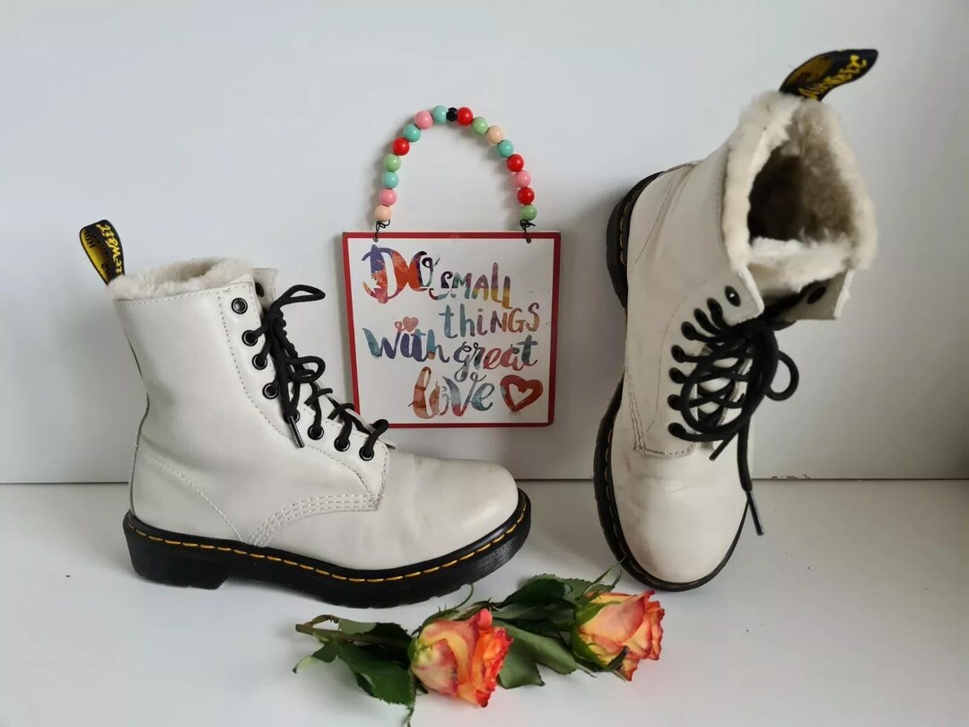 Jadon Faux Fur Lined Dr Martens Plateau Mit Fell Martens 1460