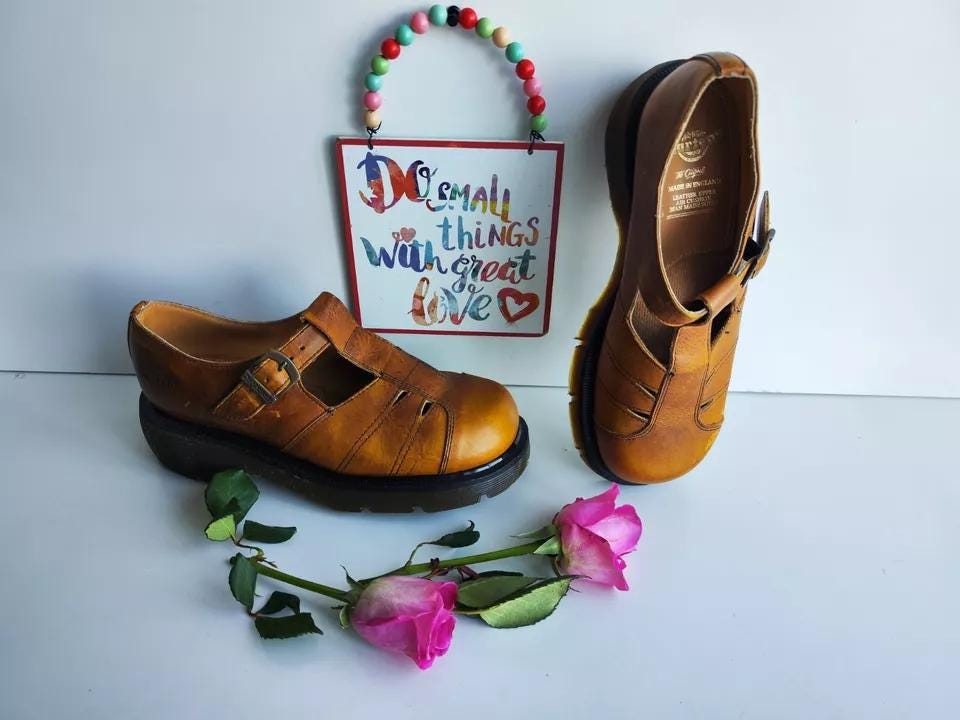 Dr. Martens ブラウンメリージェーンUK6