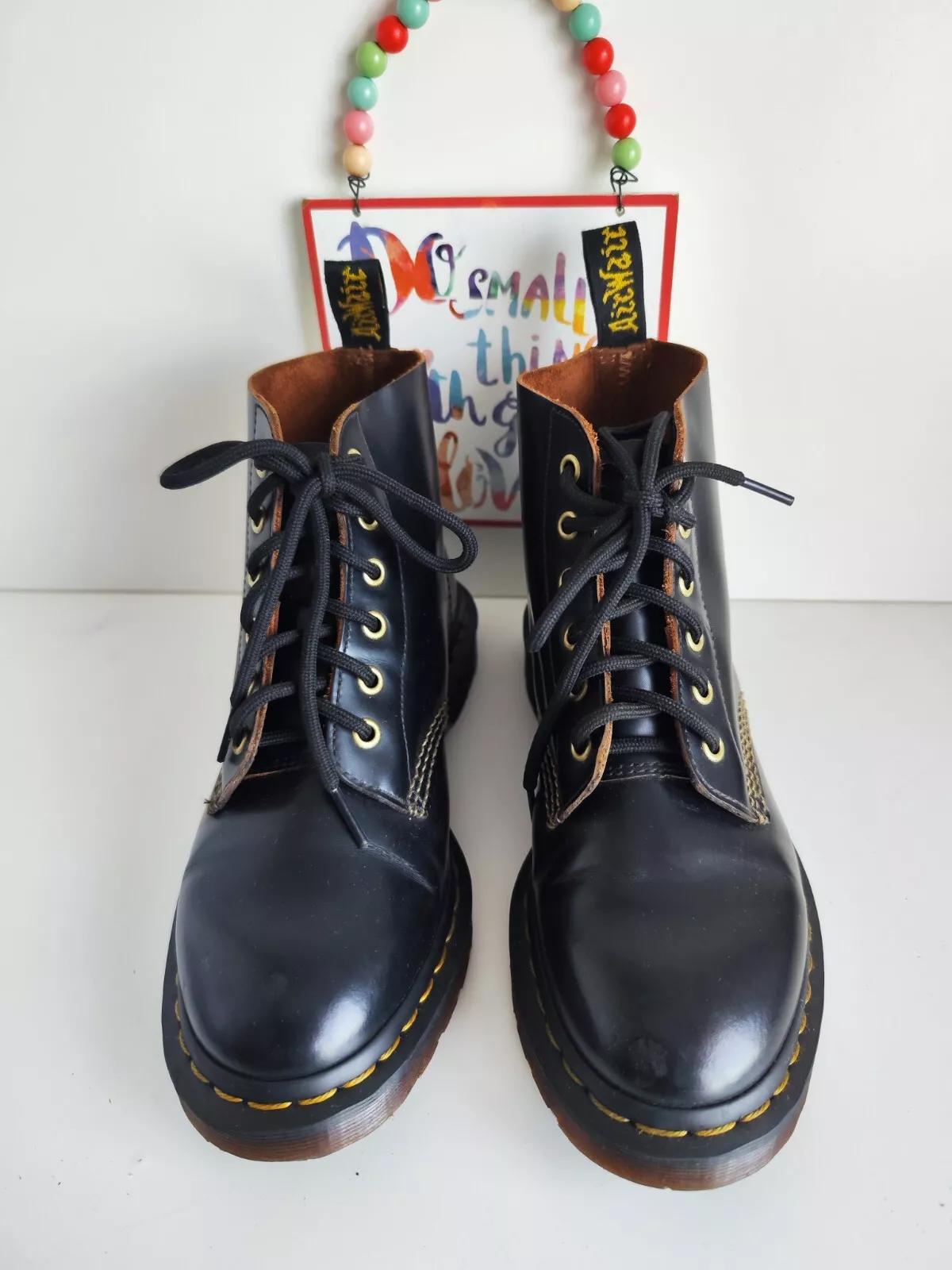 Dr Martens Arc 101 Archive 6 Eye Black Boots UK 5 EU 38 US 7 - Etsy