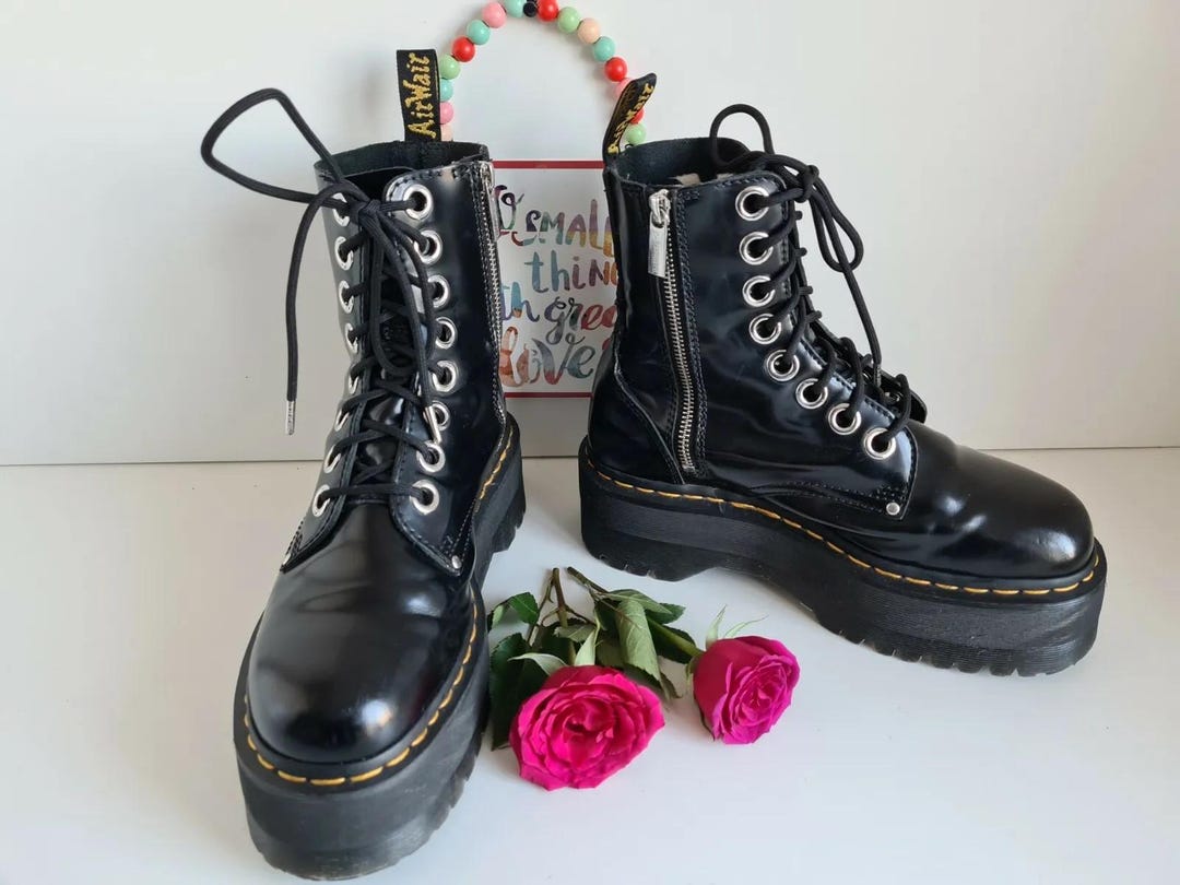 Dr. Martens Jadon Max Platform Boots, Chunky Sole (UK 6 / US 8) - Etsy