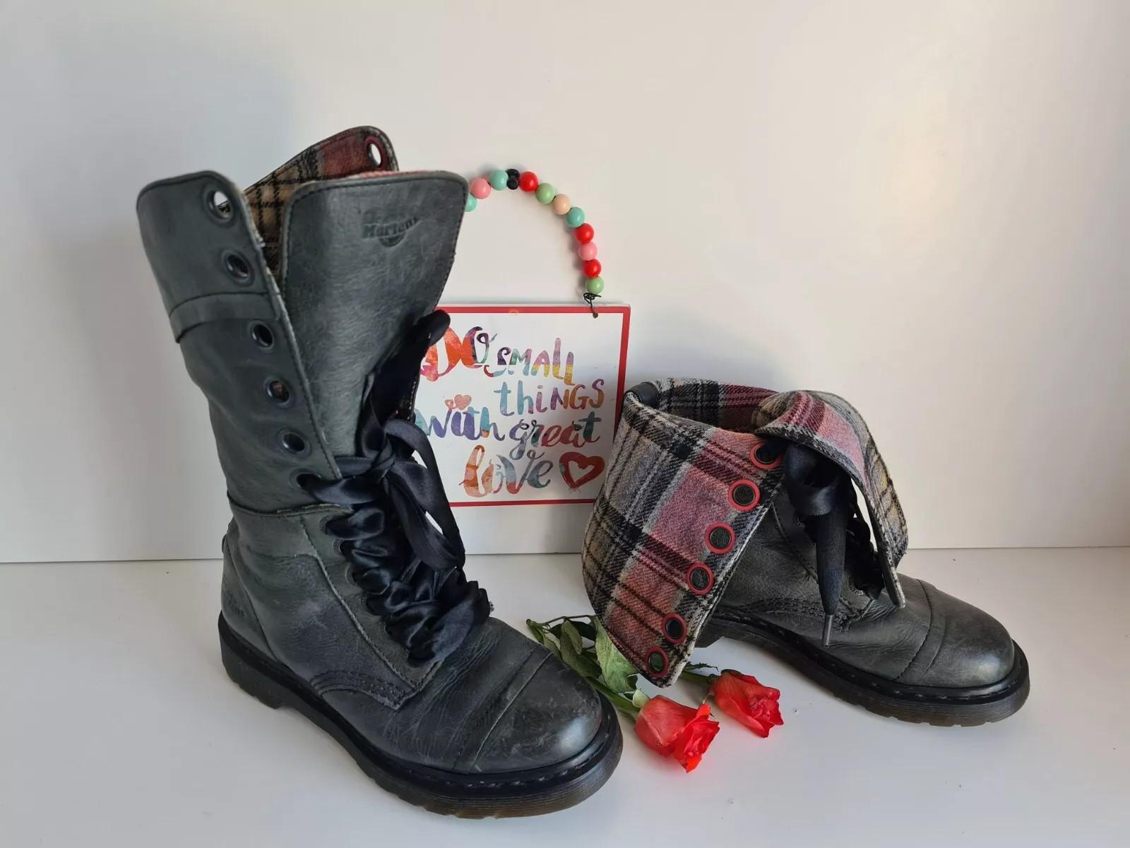 Dr.Martens WILLIS TARTAN UK6 タータンチェック 靴｜Tartan Dr