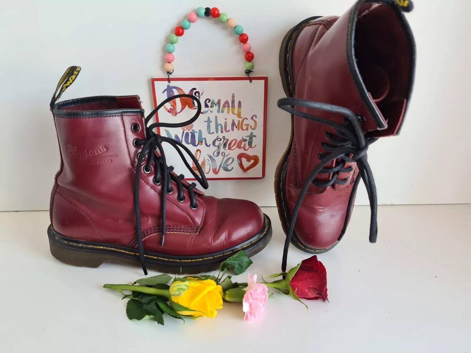 Newton Cherry Red Dr Martens Newton Womens Footwear Doc