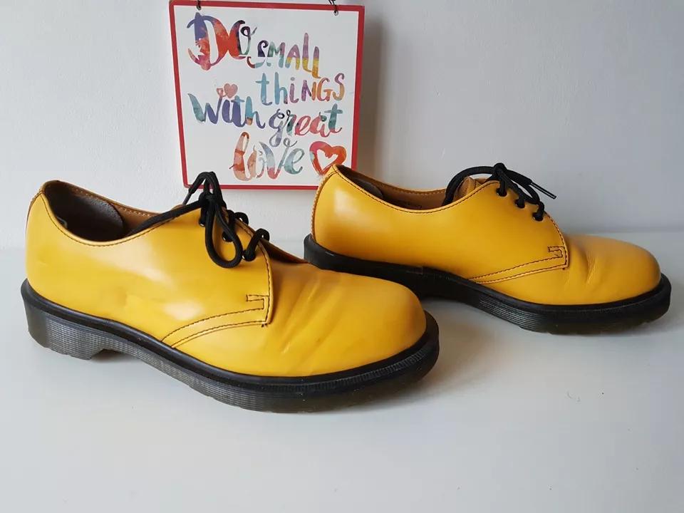 Dr. Martens 1461 New York City Smooth Leather Oxford 'Yellow