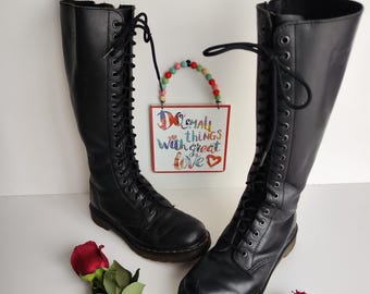 Dr Martens Daria 1B60 Bex Platform Knee High Boots (UK8 EU42 US10