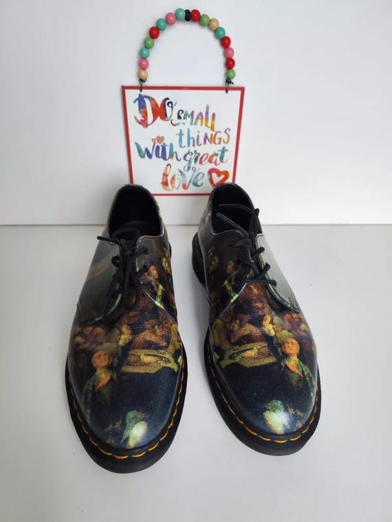 Dr Martens 1461 3 Eye Oxford Hogarth Renaissance Shoes UK10 EU45