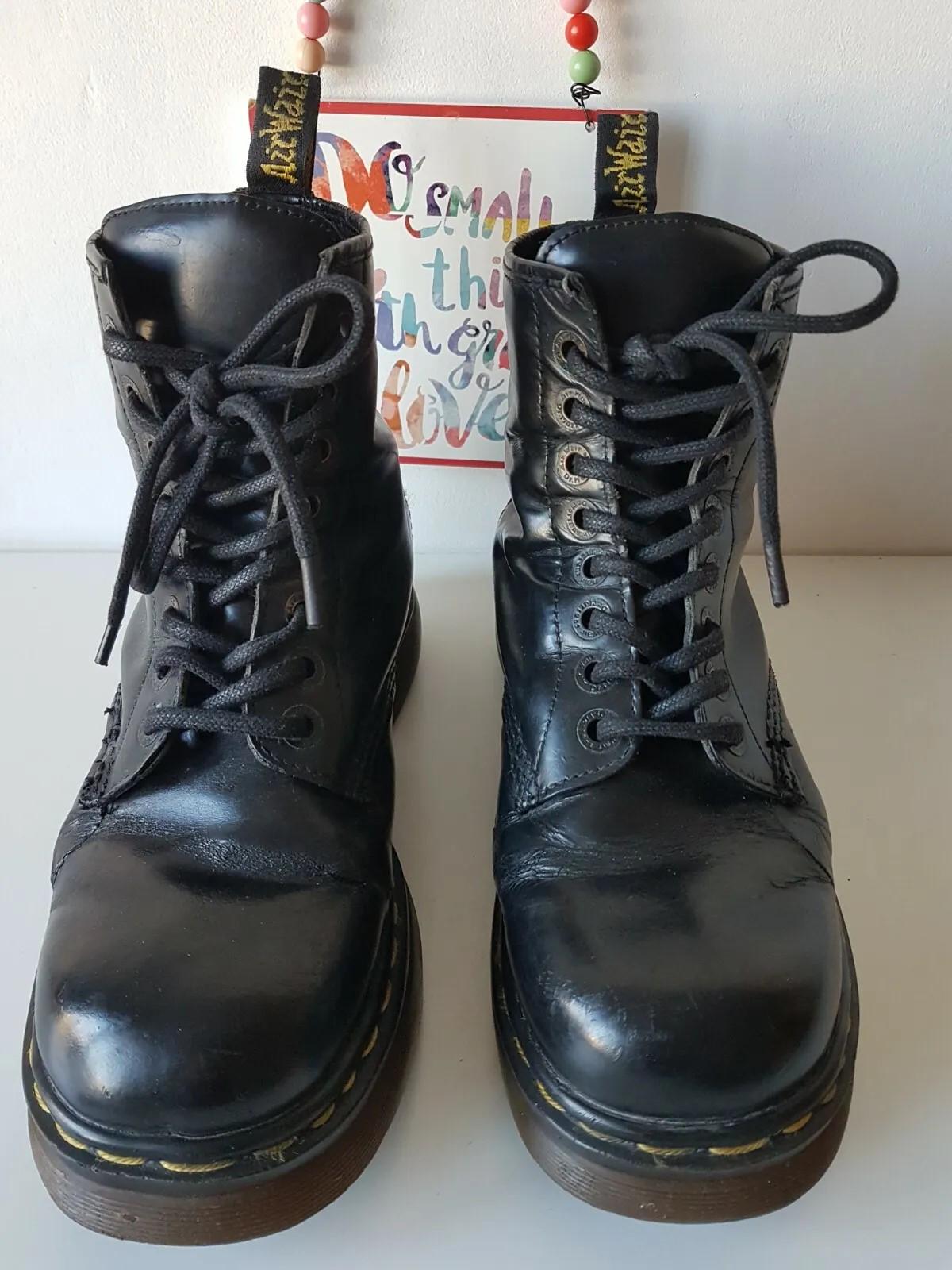 Dr Martens Jadon Vintage Platform Chunky Quad Sole England Dr Martens Jadon Vintage Platform Chunky Quad Sole England