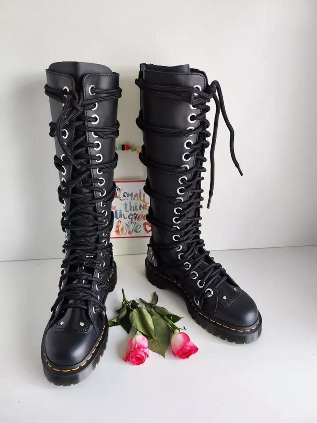 Dr Martens Daria 1B60 Bex Double Quad Sole Platform Knee