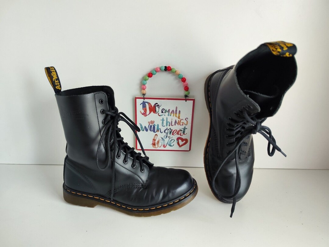 靴 Dr. Martens uk7 Vintage Dr. Martens Doc Boots Mens UK7 US8 Brown Leather 839