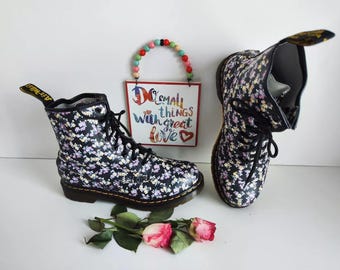 ドクターマーチン パスカル パープル 8ホール サイズ3と4 - Etsy 日本