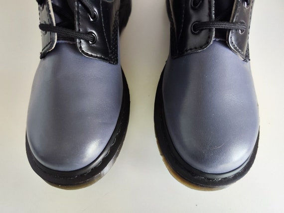 New No Box Dr Martens Nina 14 Eye 1914 Purple Green Mid Calf New No Box Dr Martens Nina 14 Eye 1914 Purple Green Mid Calf