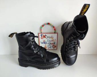 Dr Doc Martens Jadon Quad Chunky Sole Platform Boot UK9 EU43