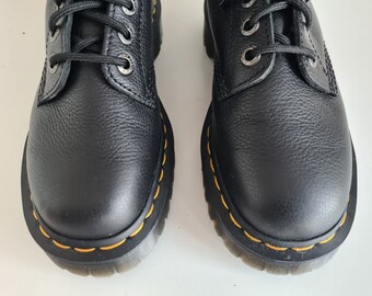 New Dr Martens 1b60 Bex Pisa 20 Eye Black Knee High Boots