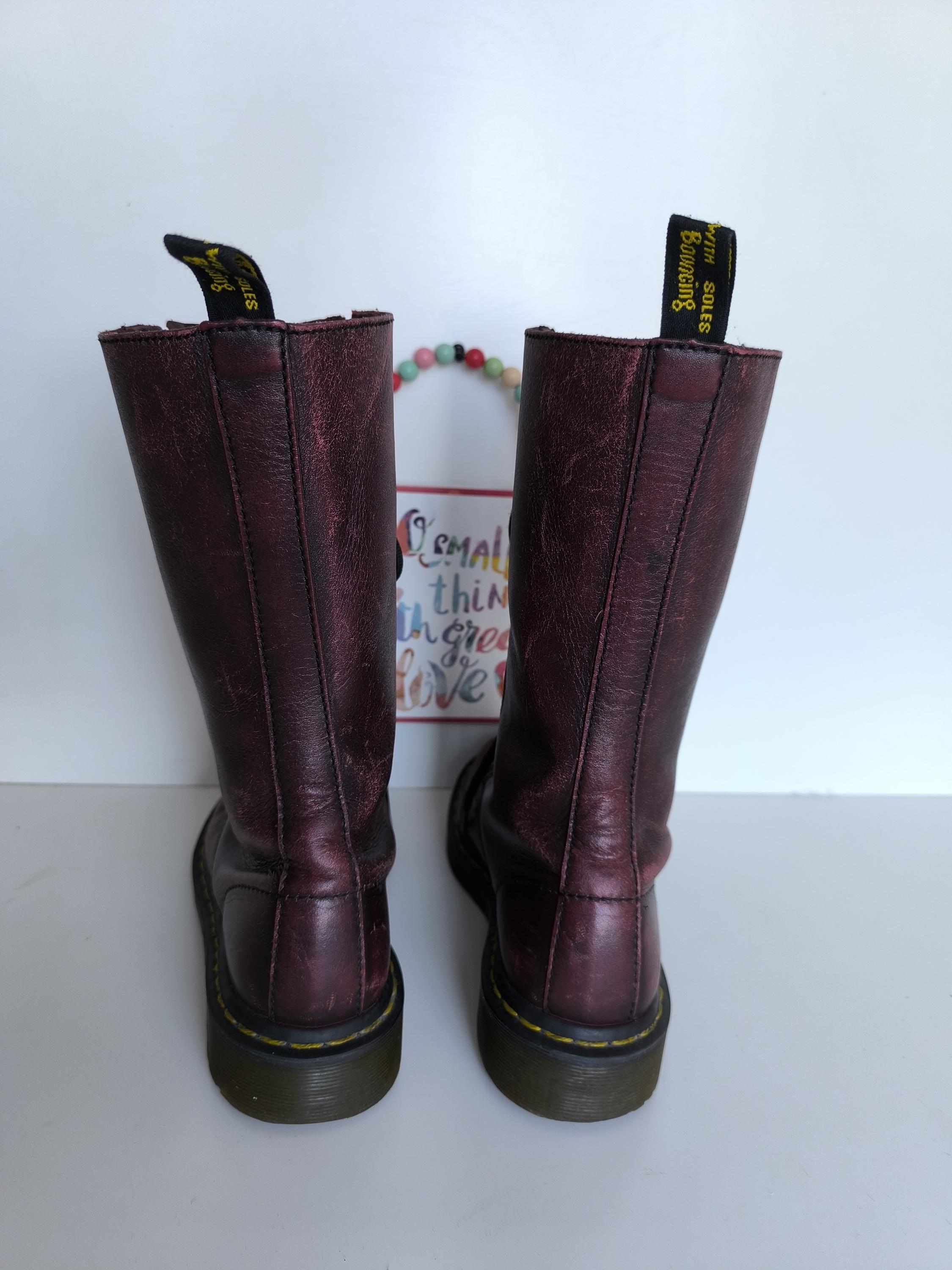 ドクターマーチン 9733 ダブル2ジップ 14ホール ミッドカーフ