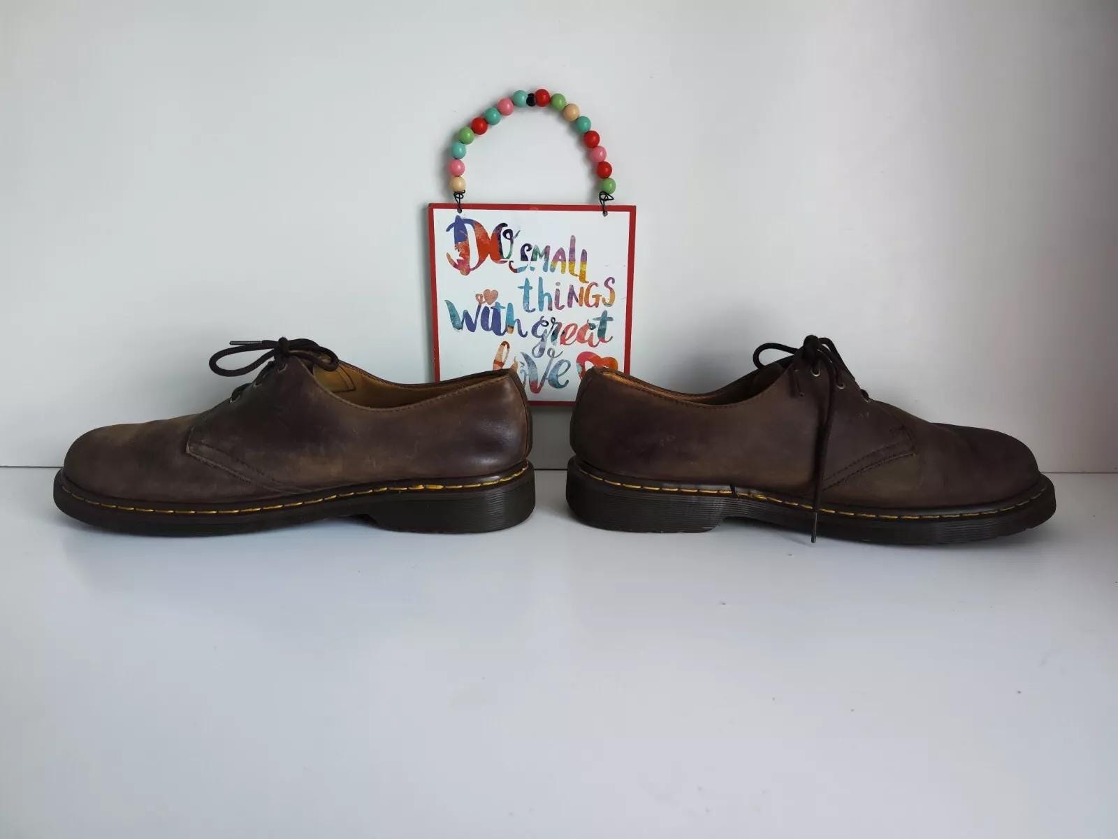 Dr. Martens 1461 3 Eye Crazy Horse Brown Leather Oxford Shoes Men’s US 12 Dr Martens 1461 3 Eye Oxford Crazy Horse Brown Leather Shoes  main image 3