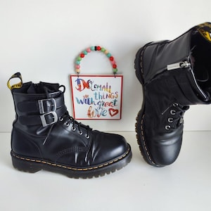 Dr Martens 1460 OT Tattoo Gunmetal Grey Japanese Dragon Art Dr Martens 1460 OT Tattoo Gunmetal Grey Japanese Dragon Art