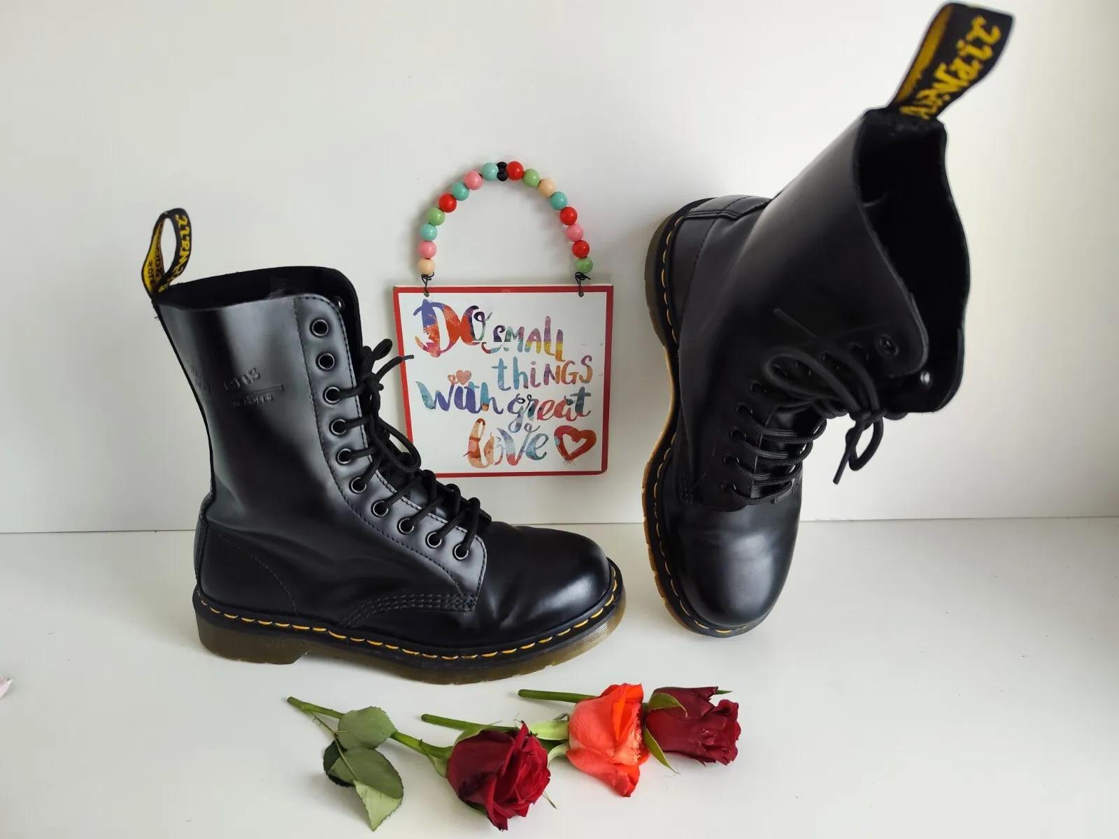 Solovair 11ホール　UK9 英国製 dr.martens Solovair (dr Martens) Steel toe shoes UK9 good condition | eBay