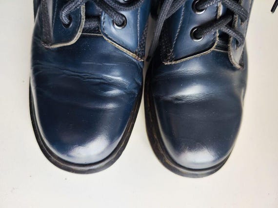 Dr Martens 1460 8 Eye Navy Blue Vintage England Boots UK5 EU38 US7