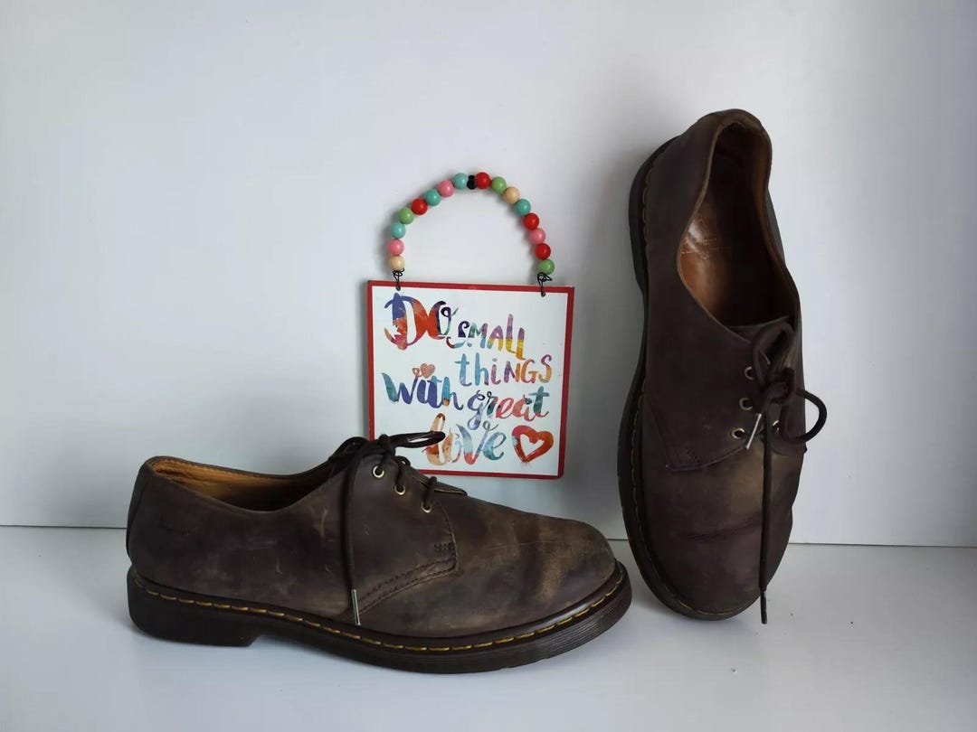 Dr. Martens 1461 3ホール CRAZY HORSE 26cm New Unisex Doc Dr Martens 1461 Crazy Horse Leather Oxfords