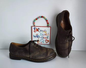 Vintage Accessory / Shoes - Dr. Marten Wingtip Oxfords 3989