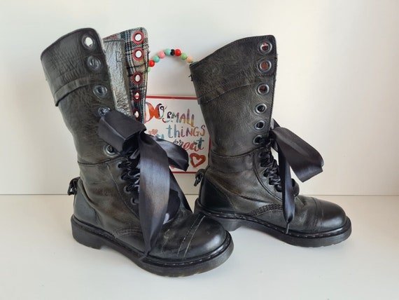 Dr.Martens AIMILITA ファーブーツ 9eye レア UK5 - メルカリ