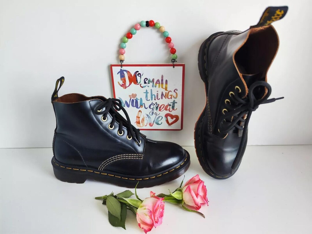 Dr Martens Arc 101 Archive 6 Eye Black Boots UK 5 EU 38 US 7 - Etsy