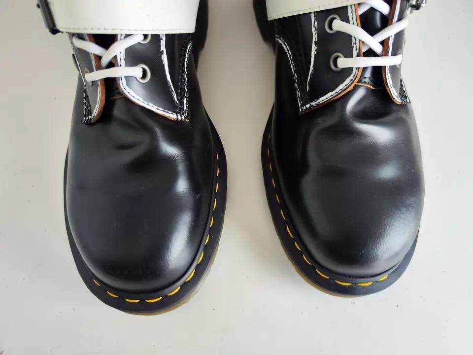 Dr. Martens 1490 Joska Stud Boots, Black & White, UK 10 - Etsy