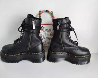 【完売】Dr.Martens × Dolls Kill Dr. Martens X Dolls Kill Jadon Hi Max Boots Black