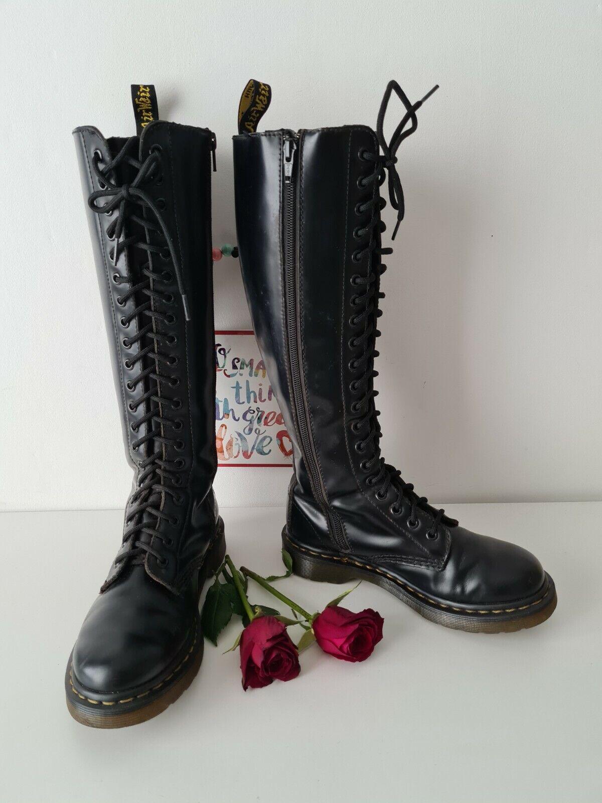 Dr Martens 1461 1925 Platform England Vintage Metal Toe