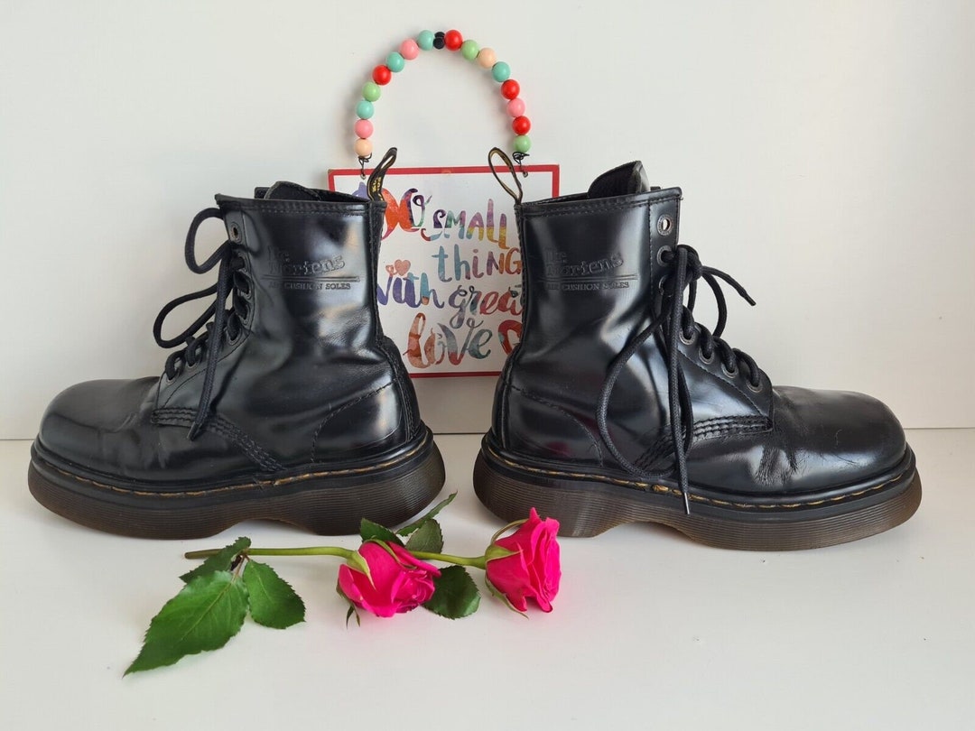 Dr. Martens ブラック UK7 CHURCH SMOOTH LEATHER MONKEY BOOTS in Black | Dr. Martens