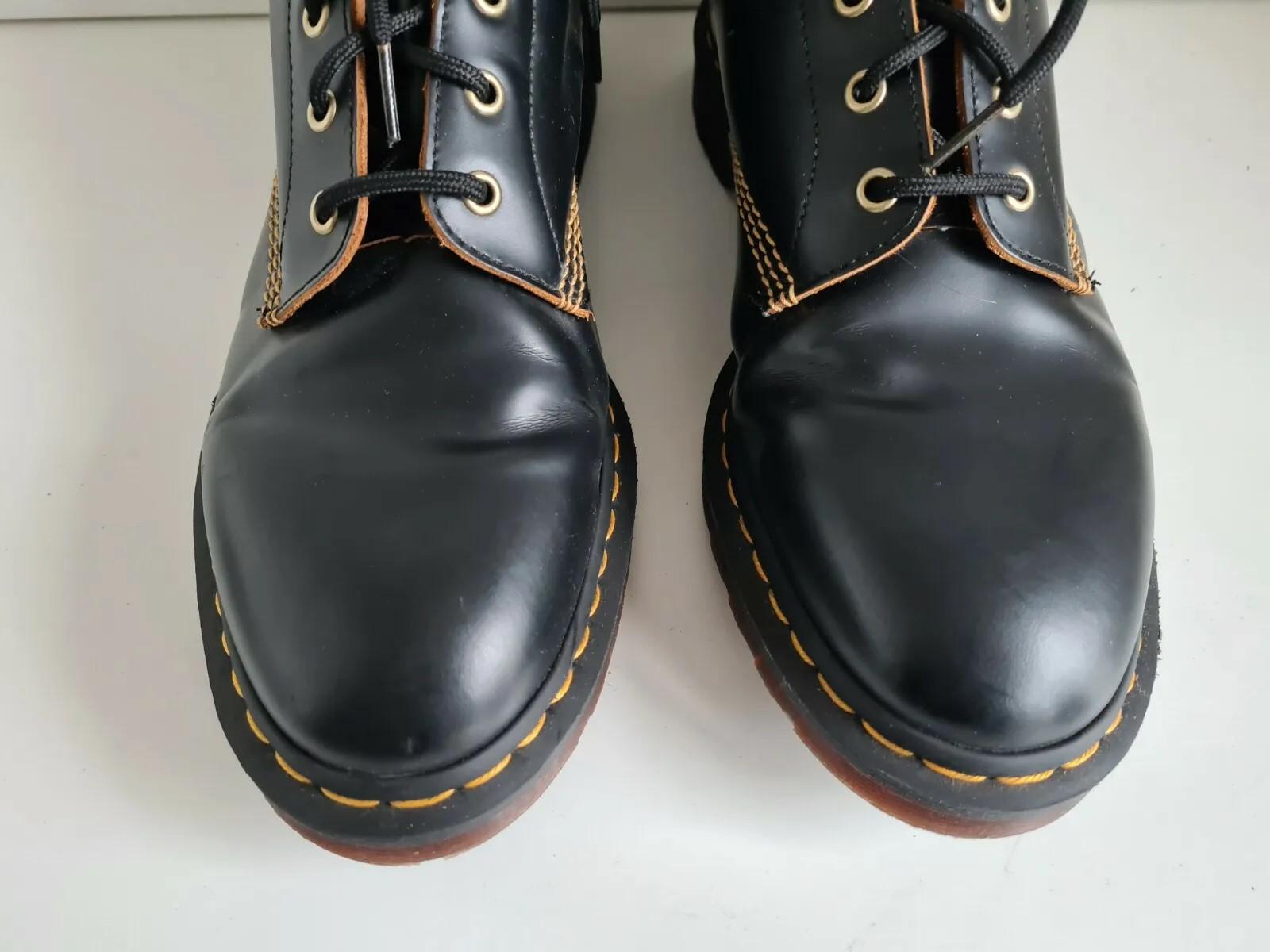 Dr Martens Arc 101 Archive 6 Eye Black Ankle Boots UK11 US12 EU46