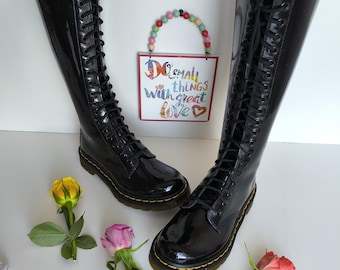 Dr Martens Daria 1B60 Bex Platform Knee High Boots (UK8 EU42 US10