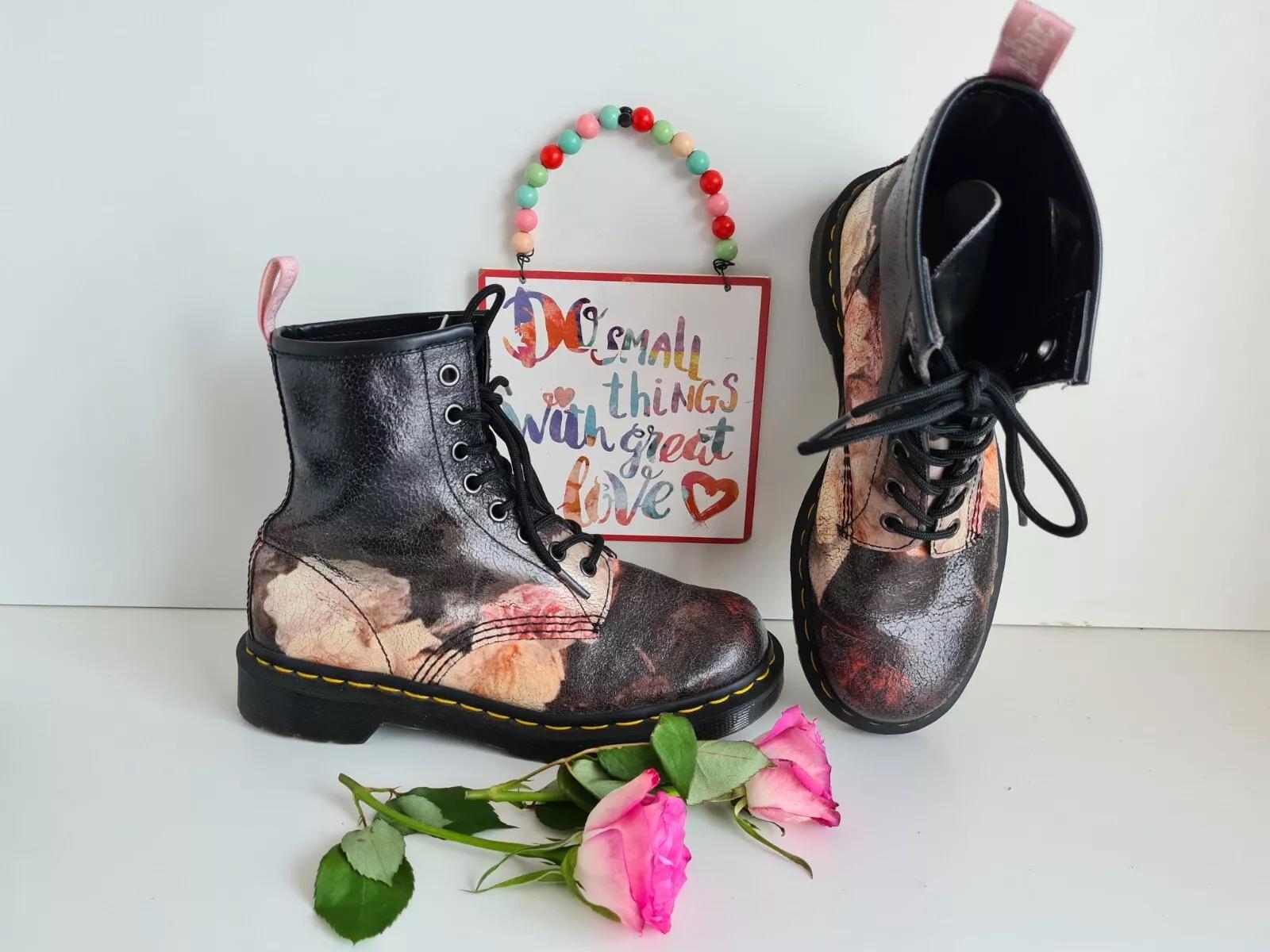 Dr Martens New Order 1460 Power Roses Joy Division Ankle