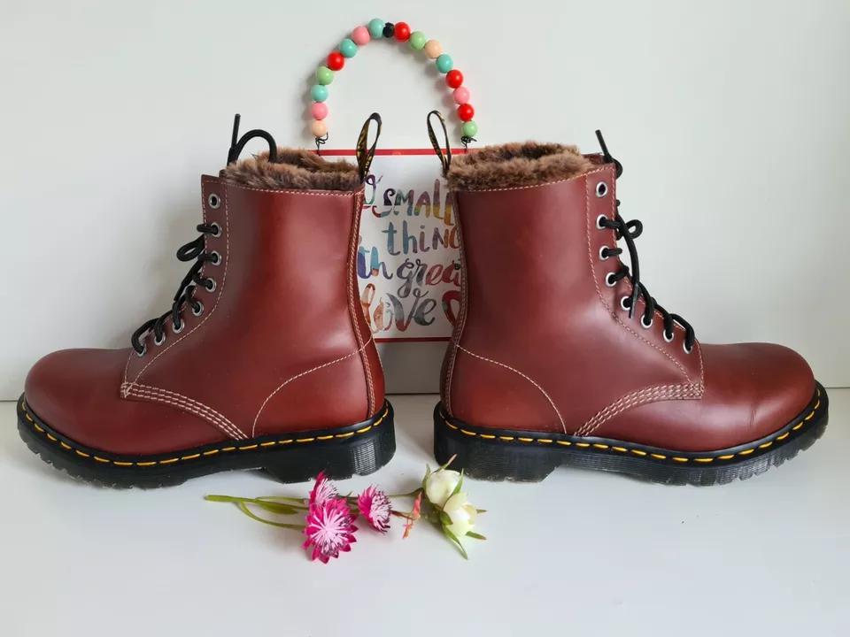 Gefütterte Stiefel Dr Martens 1460 Fell Martens Schnürboots JADON